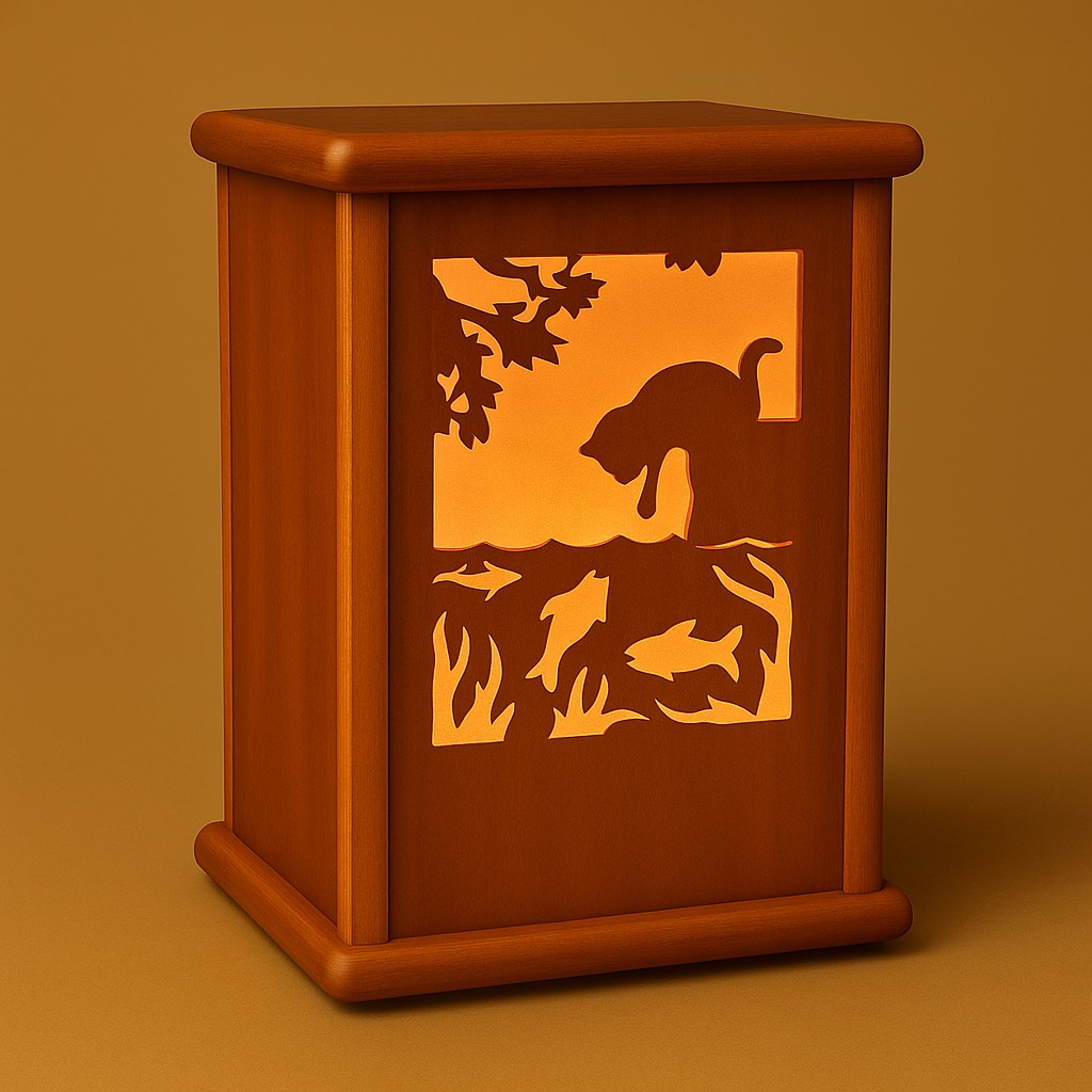 Night light with seasonal removable faces