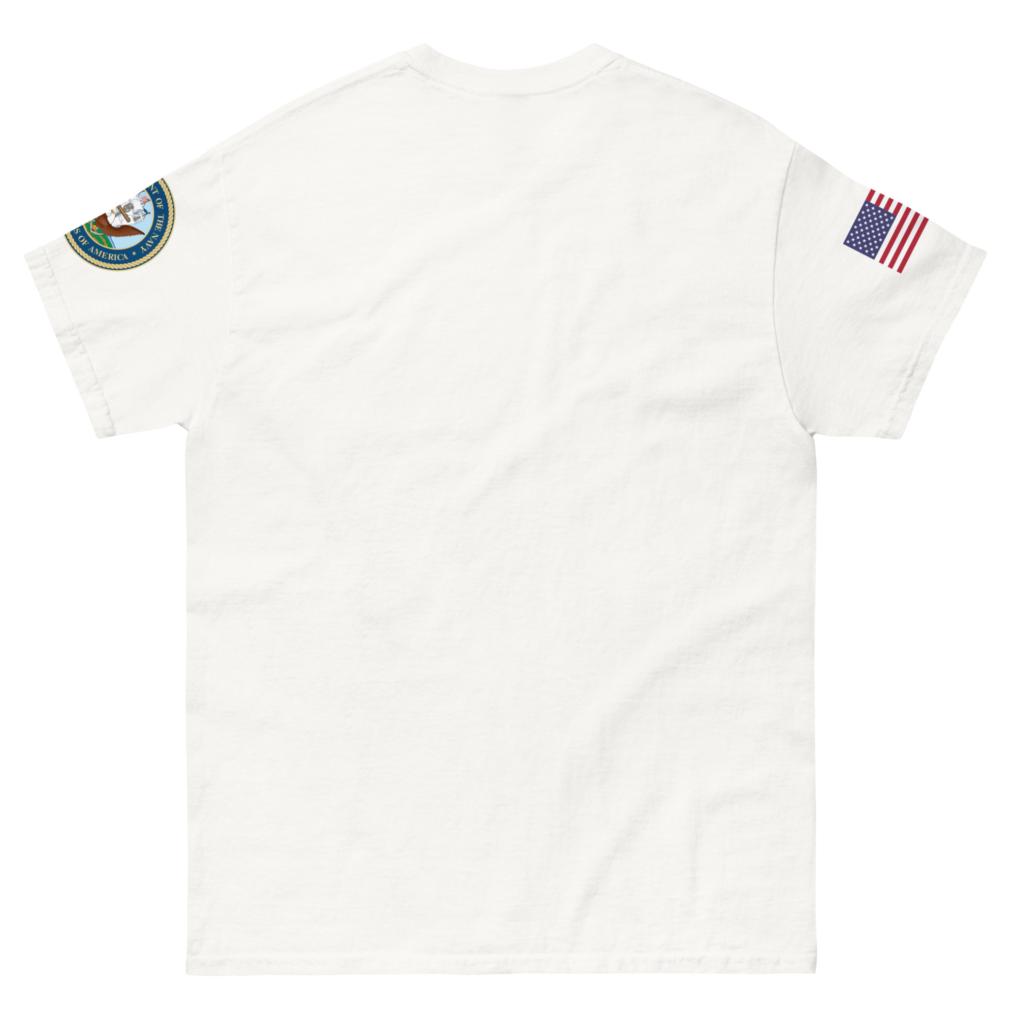 Unisex classic tee Navy logo - Image 8