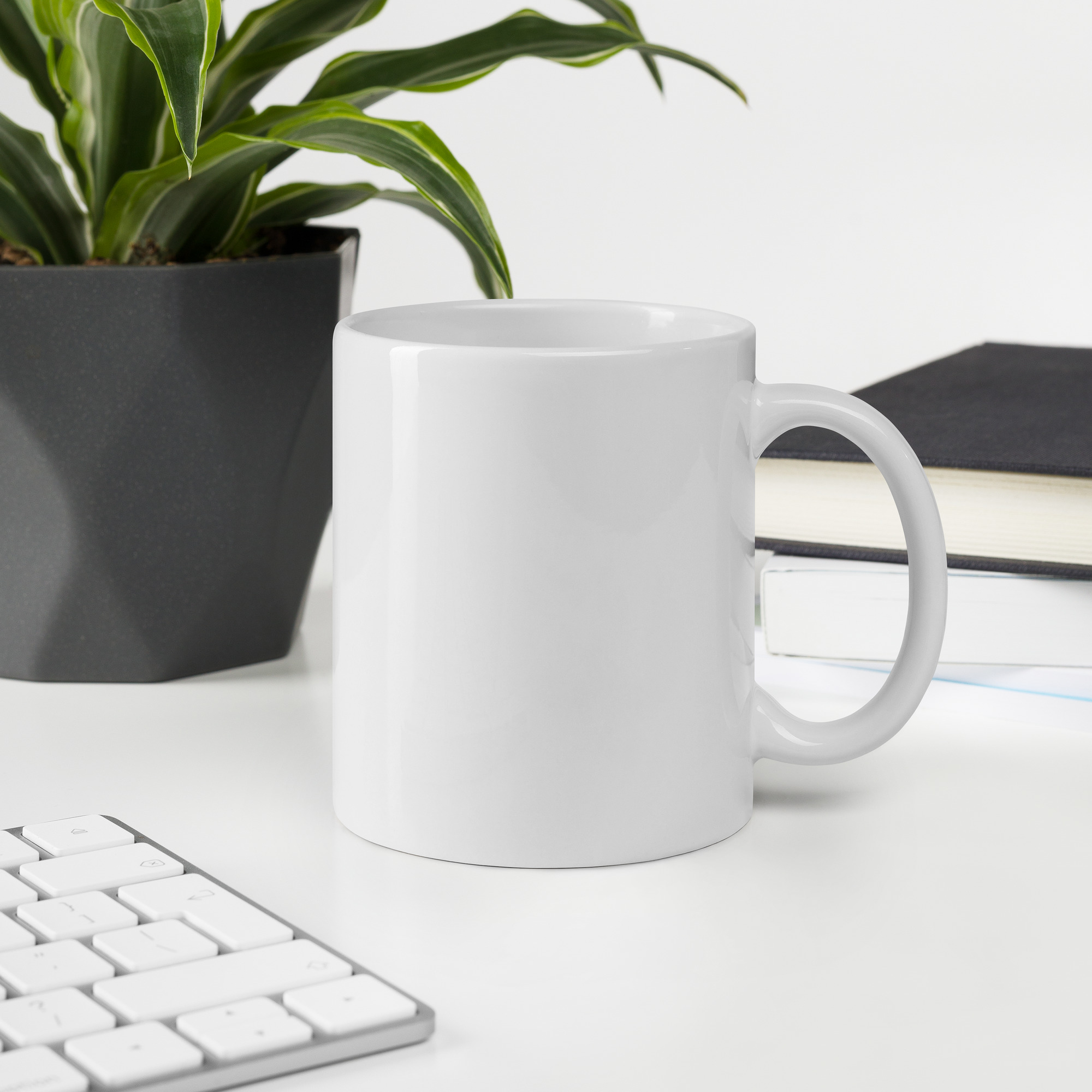 White glossy mug - Image 2